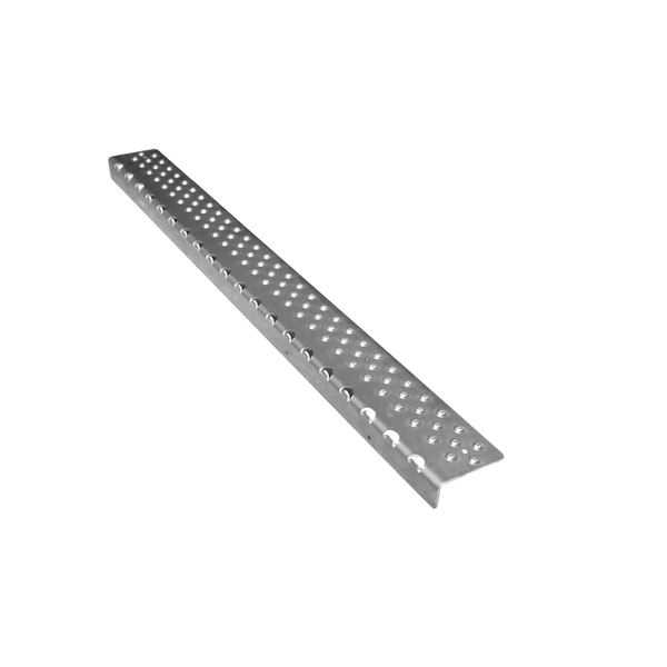 Handi Treads Non-Slip Aluminum Nosing, 30in x 2.75in, Gray, incl. screws NSN122730GYT